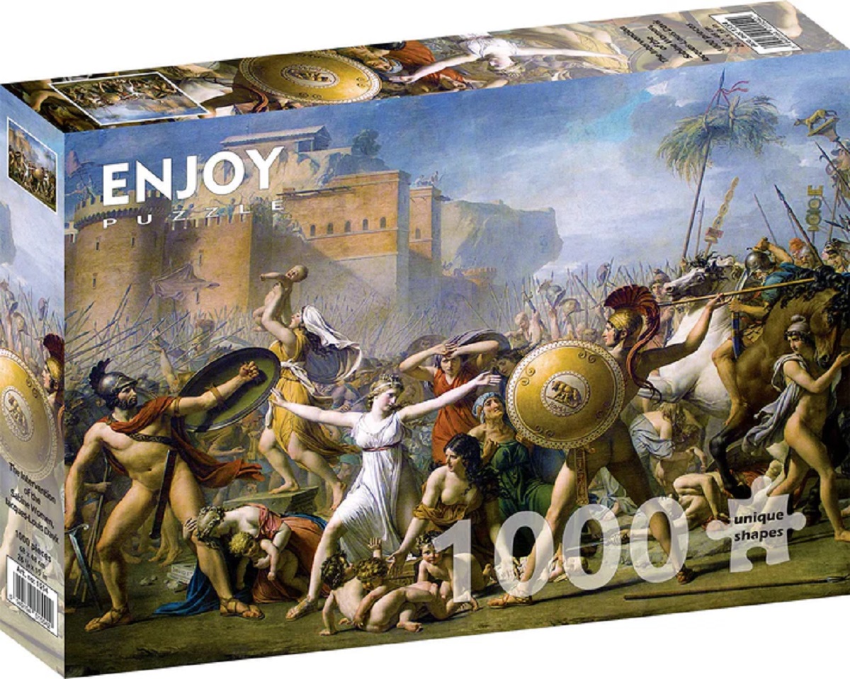 Puzzle 1000: The Intervention of the Sabine Women. Jacques-Louis David