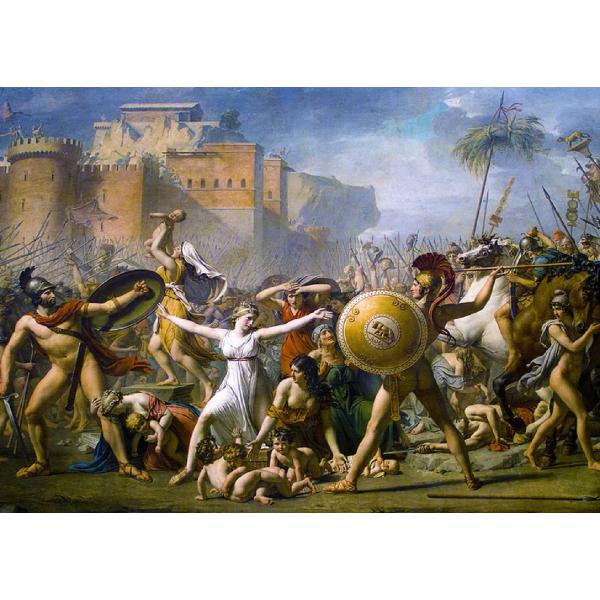 Puzzle 1000: The Intervention of the Sabine Women. Jacques-Louis David