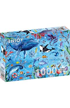 Imaginea produsului 'Puzzle 1000: Deep Blue Sea'