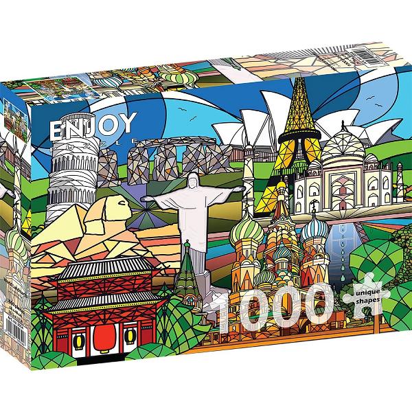 Puzzle 1000: World Landmarks