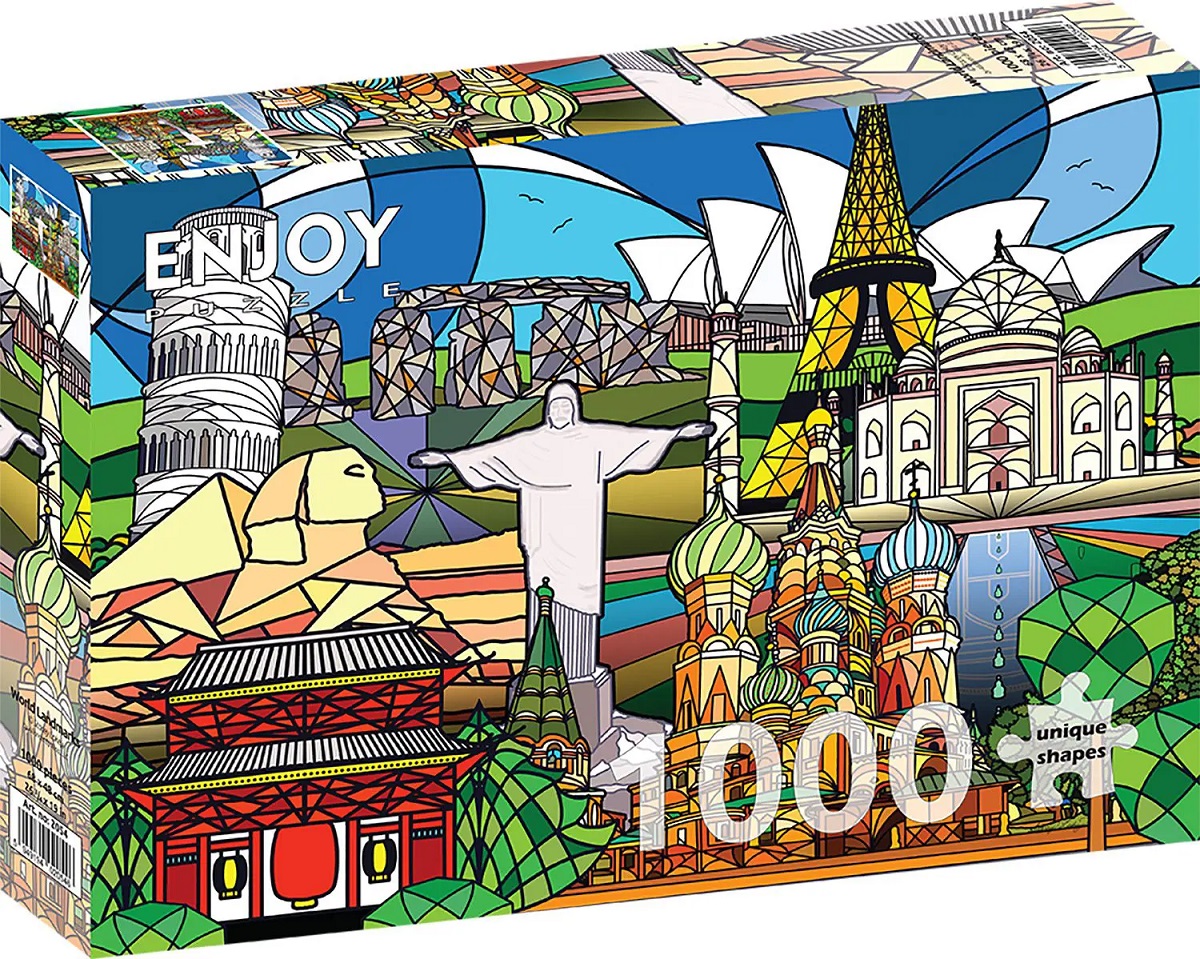 Puzzle 1000: World Landmarks