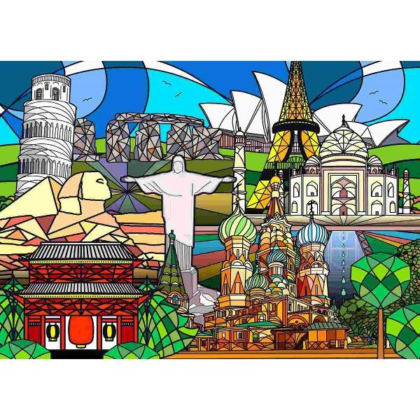 Puzzle 1000: World Landmarks