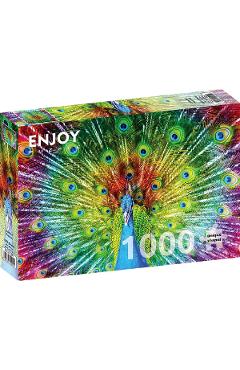 Imaginea produsului 'Puzzle 1000: Colorful Peacock'