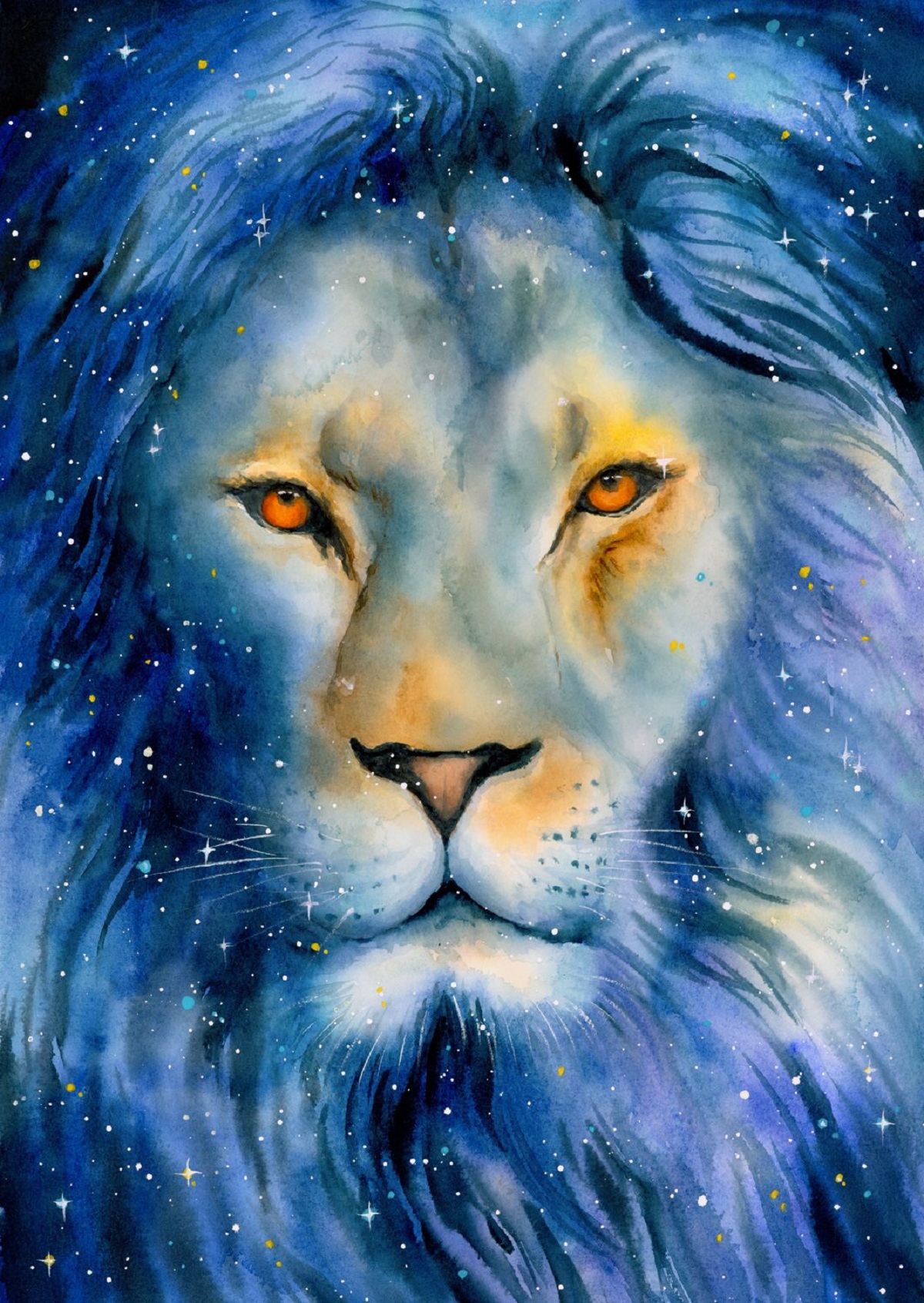 Puzzle 1000: Starry Lion