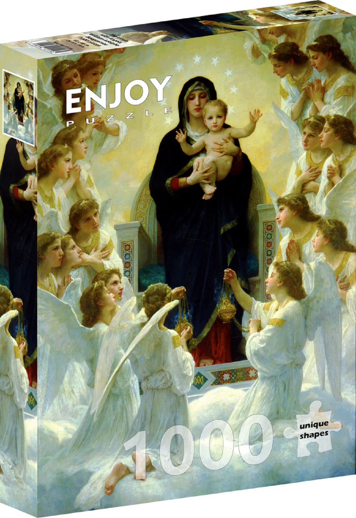 Puzzle 1000: The Virgin with Angels. Adolphe Bouguereau