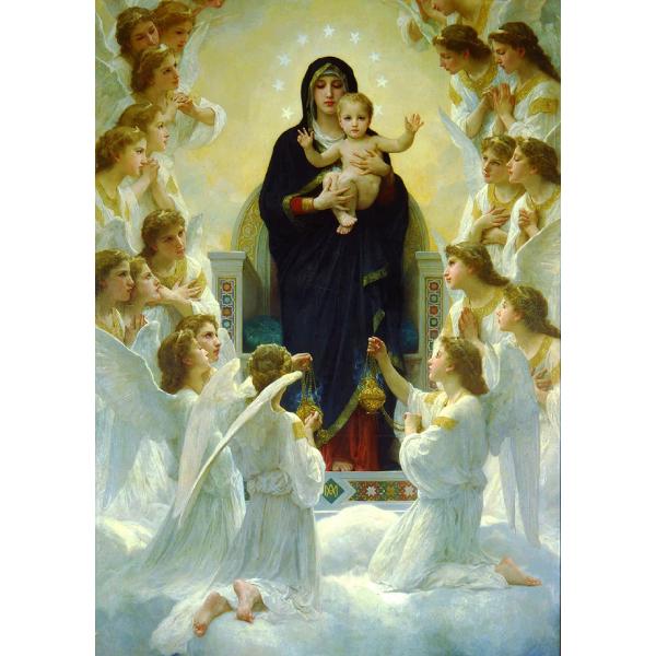 Puzzle 1000: The Virgin with Angels. Adolphe Bouguereau