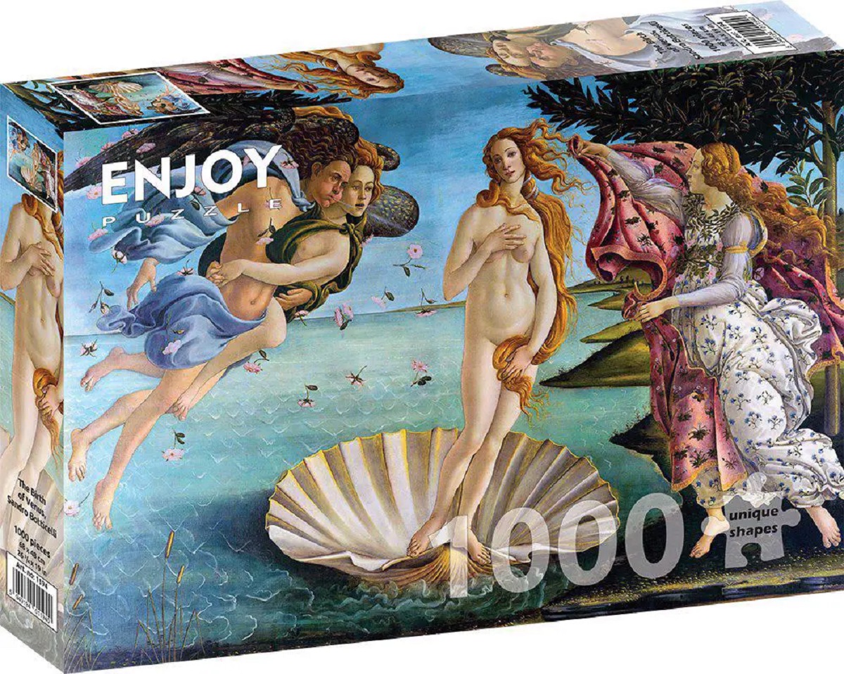 Puzzle 1000: The Birth of Venus. Sandro Botticelli