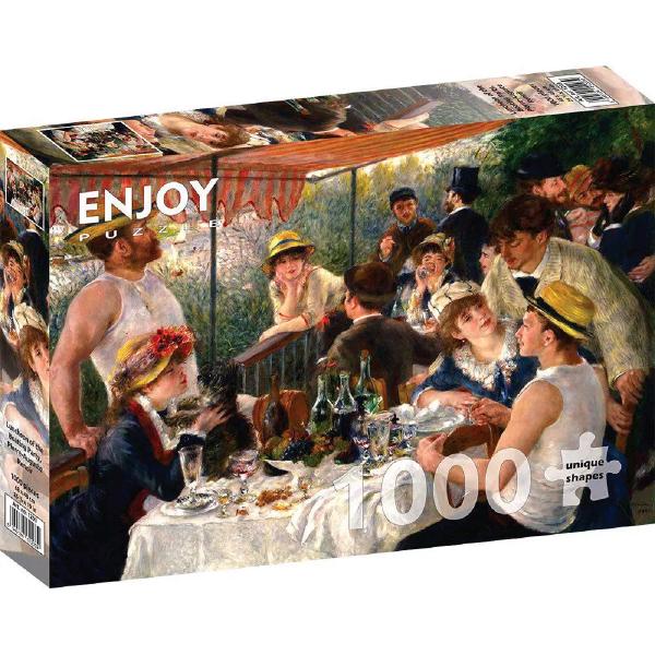 Puzzle 1000: Luncheon of the Boating Party. Pierre-Auguste Renoir