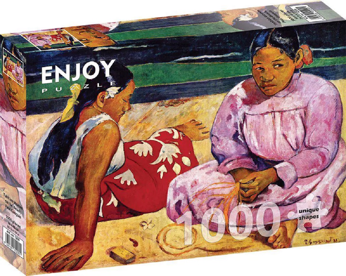 Puzzle 1000: Tahitian Women on the Beach. Paul Gauguin