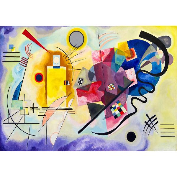 Puzzle 1000: Yellow Red Blue. Wassily Kandinsky