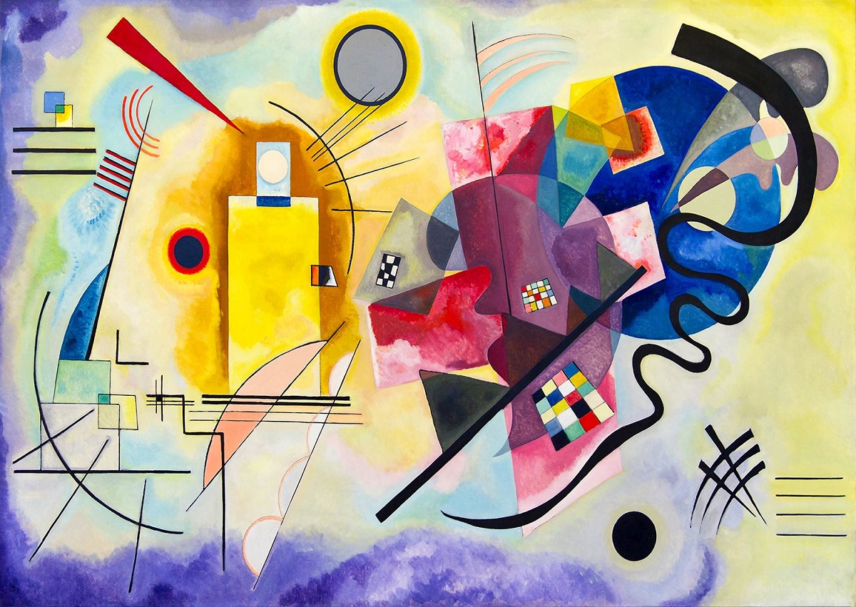 Puzzle 1000: Yellow Red Blue. Wassily Kandinsky