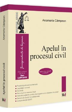 Poza produsului Apelul in procesul civil - Anamaria Campean