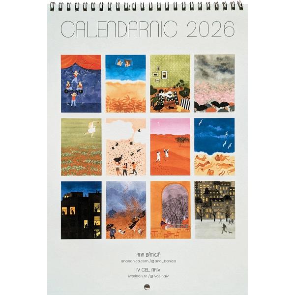 Calendarnic 2026. Cele 12 lumi vazute de Ana si Iv