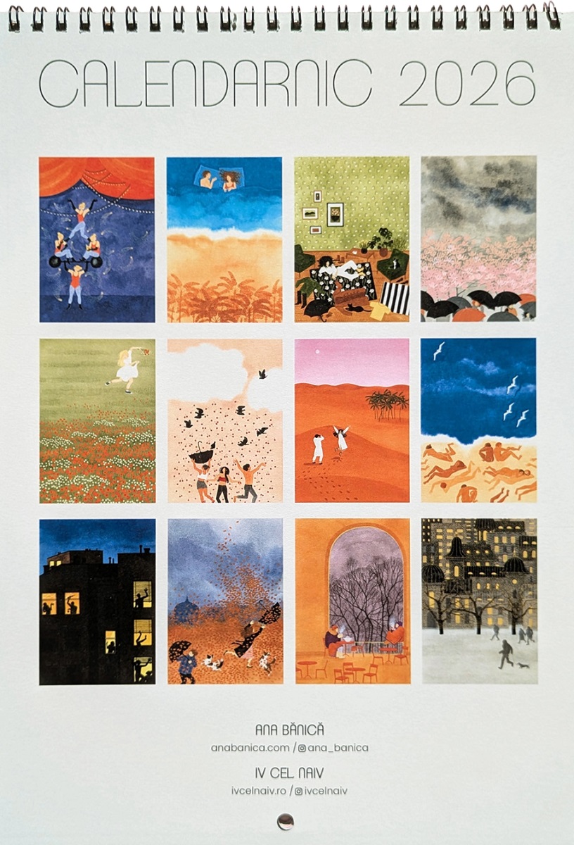 Calendarnic 2026. Cele 12 lumi vazute de Ana si Iv