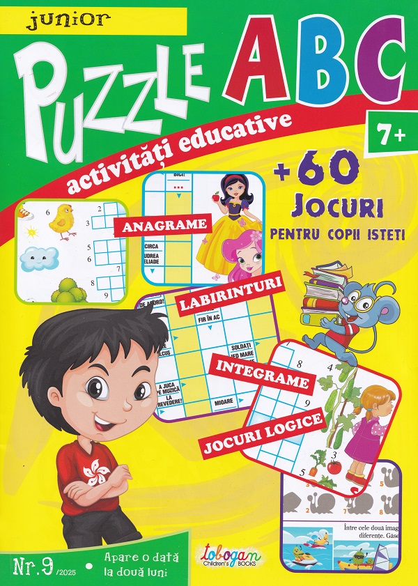 Puzzle ABC Nr.9. Activitati educative