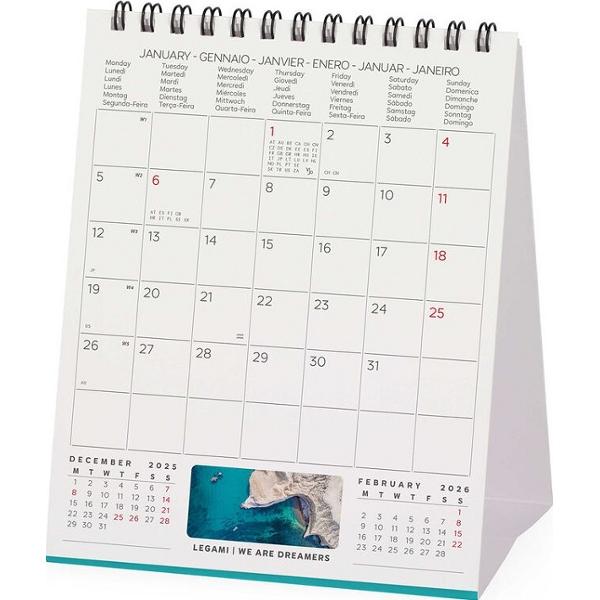 Calendar de birou 2026: Vitamin Sea