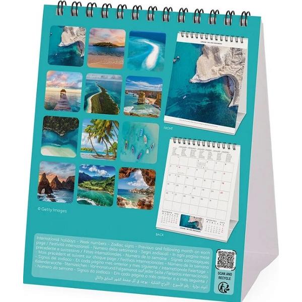 Calendar de birou 2026: Vitamin Sea