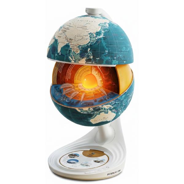 The Earth. Glob pamantesc interactiv