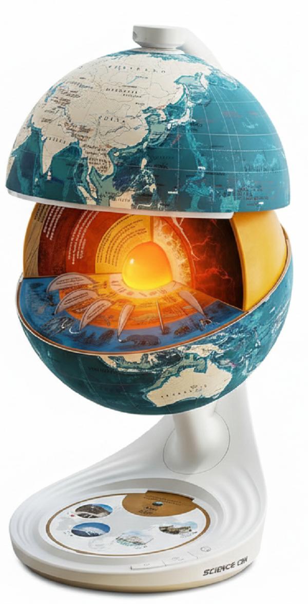 The Earth. Glob pamantesc interactiv