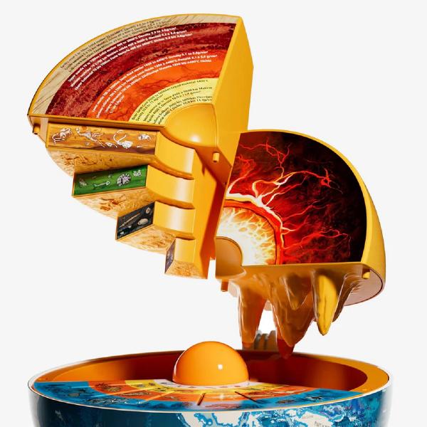 The Earth. Glob pamantesc interactiv