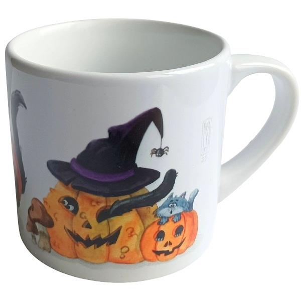 Cana ceramica: Mate Halloween
