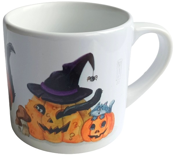 Cana ceramica: Mate Halloween