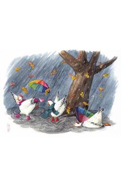 Poza produsului Carte postala: Ploaie si vant. Kotkodak