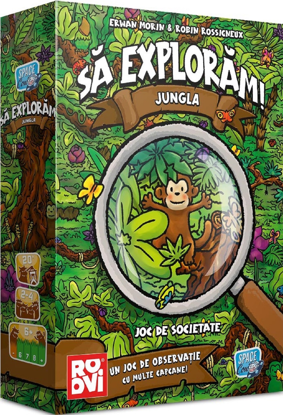 Joc de societate: Sa exploram jungla