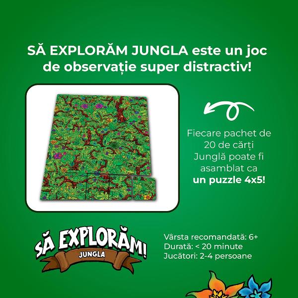 Joc de societate: Sa exploram jungla