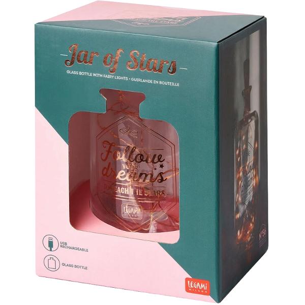 Borcan cu luminite. Jar of Stars