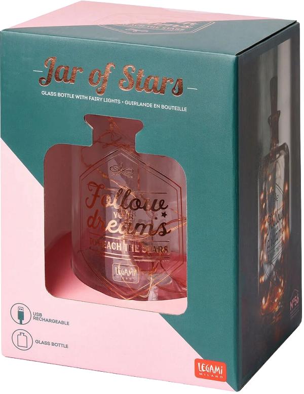 Borcan cu luminite. Jar of Stars
