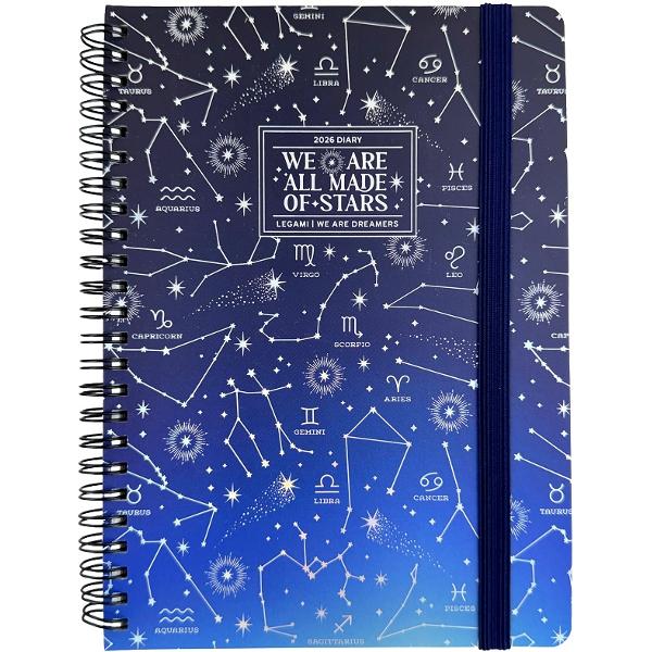 Agenda cu spirala 2026: We are all made of Stars
