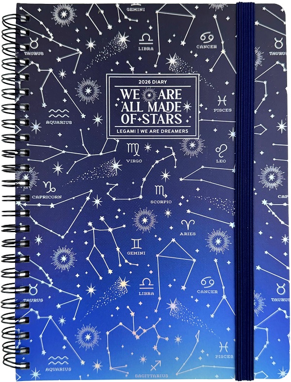 Agenda cu spirala 2026: We are all made of Stars