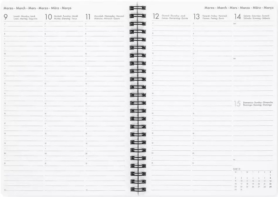 Agenda cu spirala 2026: Travel. Let new adventures begin