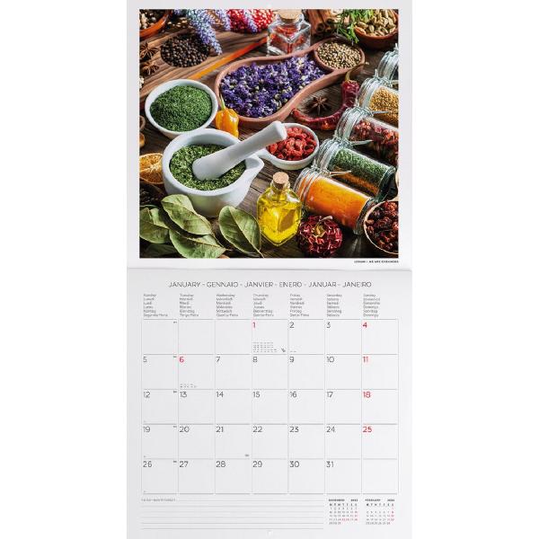 Calendar de perete 2026: Herbs and Spices