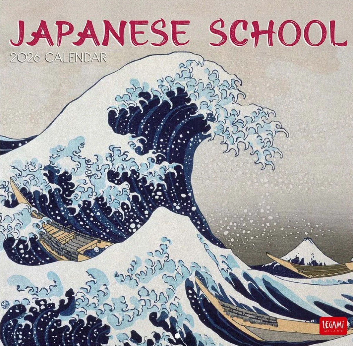 Calendar de perete 2026: Japanese School