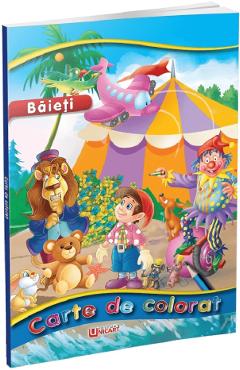 Coperta cărții 'Băieți. Carte de colorat'