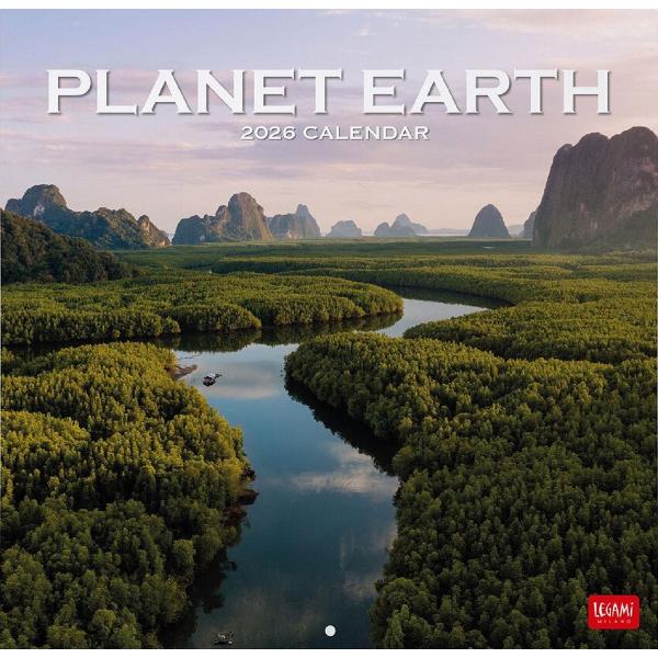 Calendar de perete 2026: Planet Earth