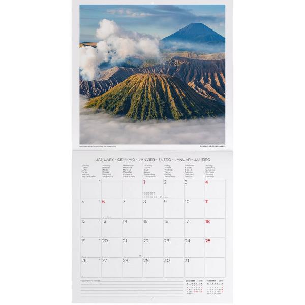 Calendar de perete 2026: Planet Earth