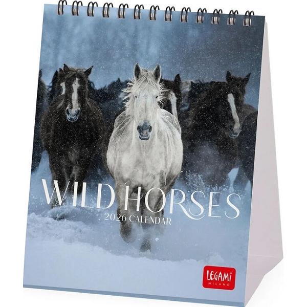 Calendar de birou 2026: Wild Horses
