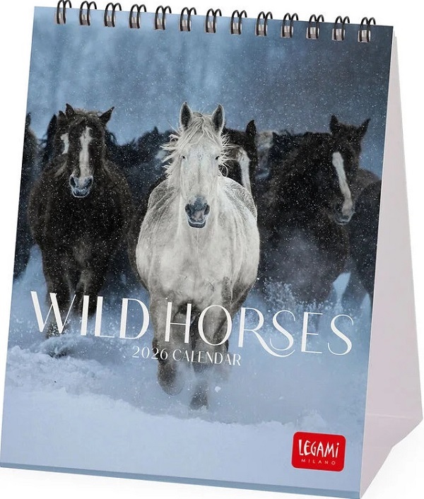 Calendar de birou 2026: Wild Horses
