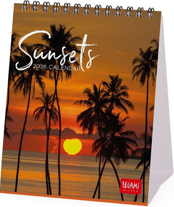 Calendar de birou 2026: Sunsets