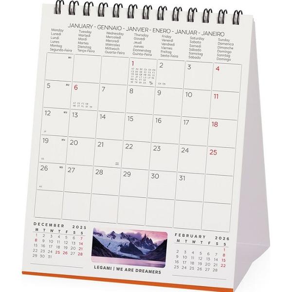 Calendar de birou 2026: Sunsets