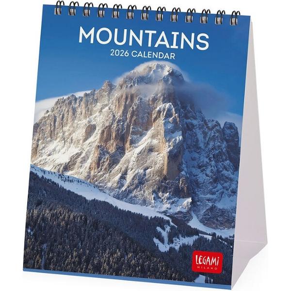 Calendar de birou 2026: Mountains