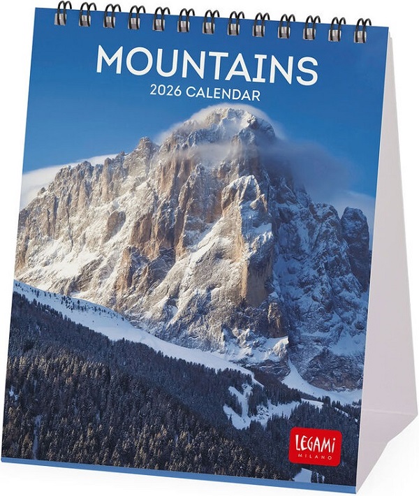 Calendar de birou 2026: Mountains