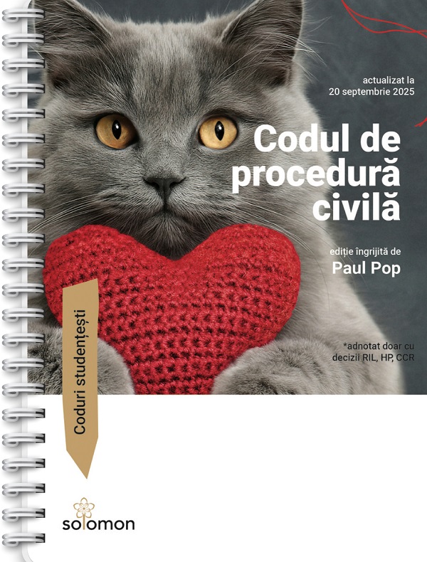 Codul de procedura civila Act. 20 septembrie 2025 Ed. Spiralata - Paul Pop