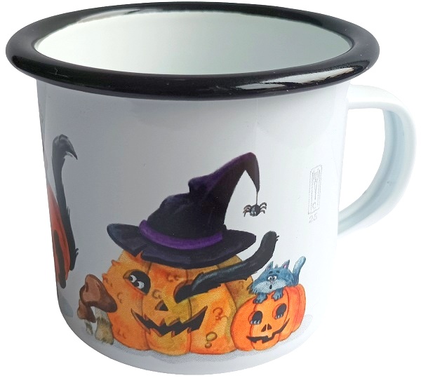 Cana metal: Mate Halloween