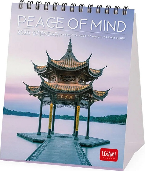Calendar de birou 2026: Peace of Mind
