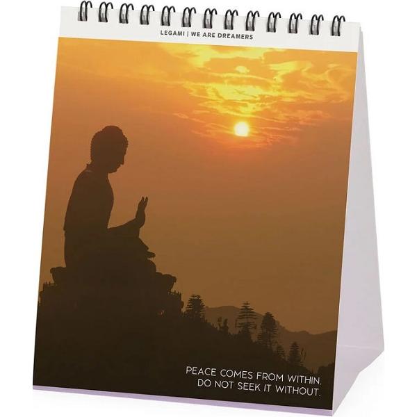 Calendar de birou 2026: Peace of Mind