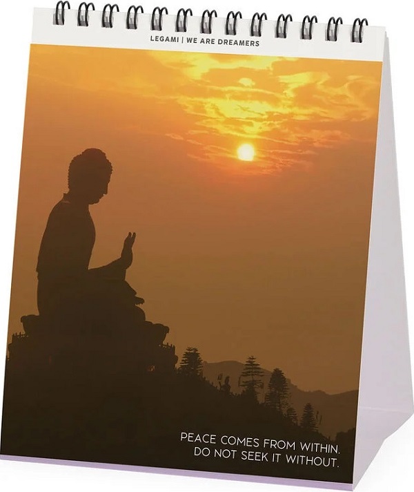 Calendar de birou 2026: Peace of Mind